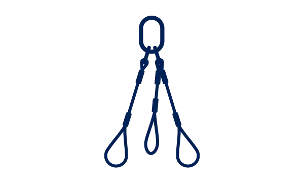 Anschlagseile 3-Strang