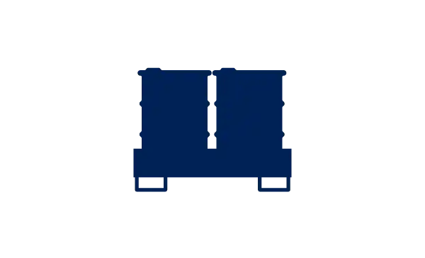 Auffangwannen für 2 Fässer