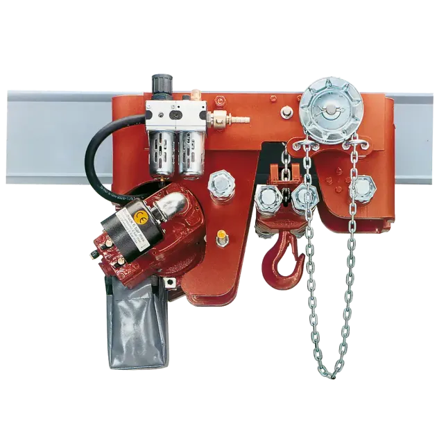 Elektrokettenzug kurze Katze mit Haspelfahrwerk