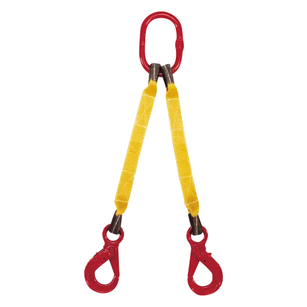 2-Strang Gurtgehänge GDL mit Sicherheitslasthaken