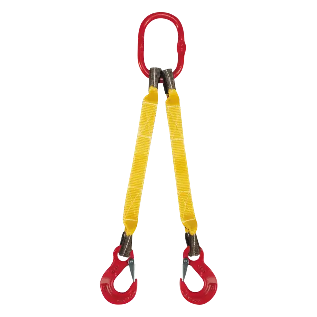 2-Strang Gurtgehänge GDS mit Lasthaken