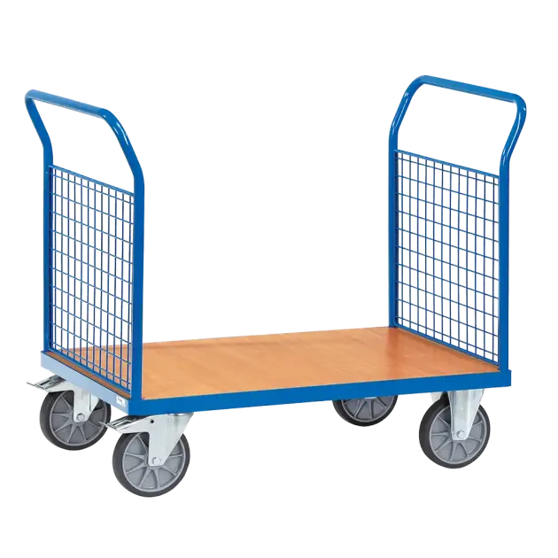 Drahtgitter-Doppel-Stirnwandwagen GH1709