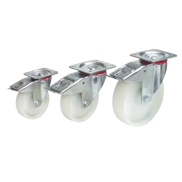 Lenk- und Bockrollen mit Polyamidbereifung GH4016/4017/4018