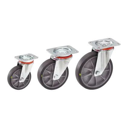 Lenk- und Bockrollen mit ESD-Rädern GH4019/4020/4021