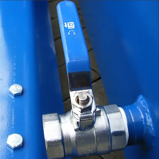 Ablasshahn und Siebblockeinsatz