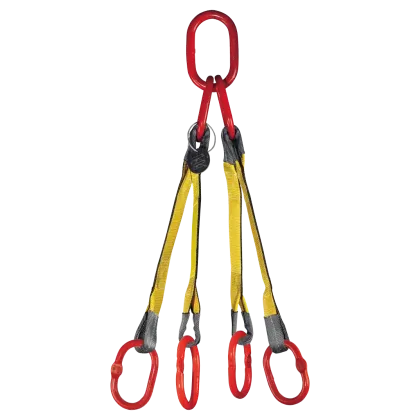 4-Strang Gurtgehänge GQO mit Ovalöse