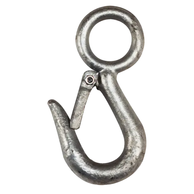 Haken mit Sicherheitsverschluss