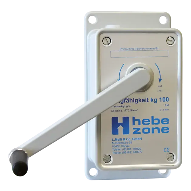 Handseilwinde HS200 Wandmontage