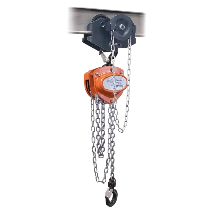 Handkettenzug-Kombi HZE mit Haspellaufkatze