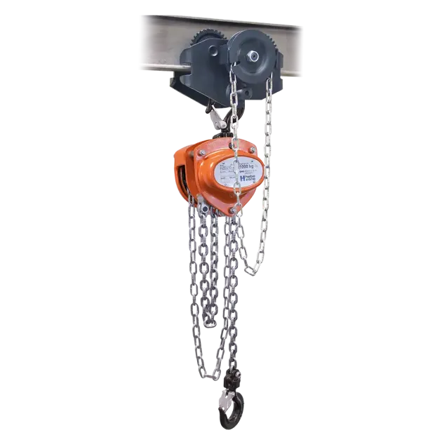 Handkettenzug-Kombi HZE mit Haspellaufkatze