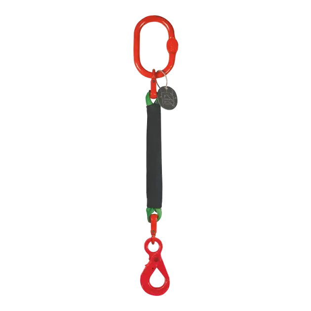 1-Strang Rundschlingengehänge mit Sicherheitslasthaken