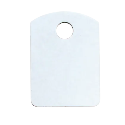 Kennzeichnungsanhänger, 55x40x3,neutral,Aluminium  150/200-500/600-1000/1100