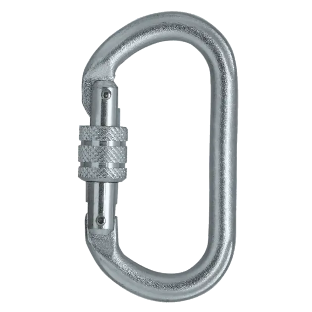 Stahl-Karabinerhaken nach EN362