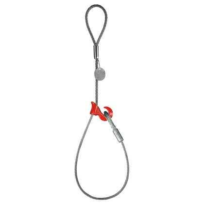 1-Strang Kranzseil Schlaufe/Kausche