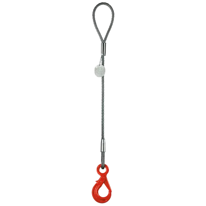 1-Strang Drahtseilgehänge Schlaufe/Sicherheitslasthaken