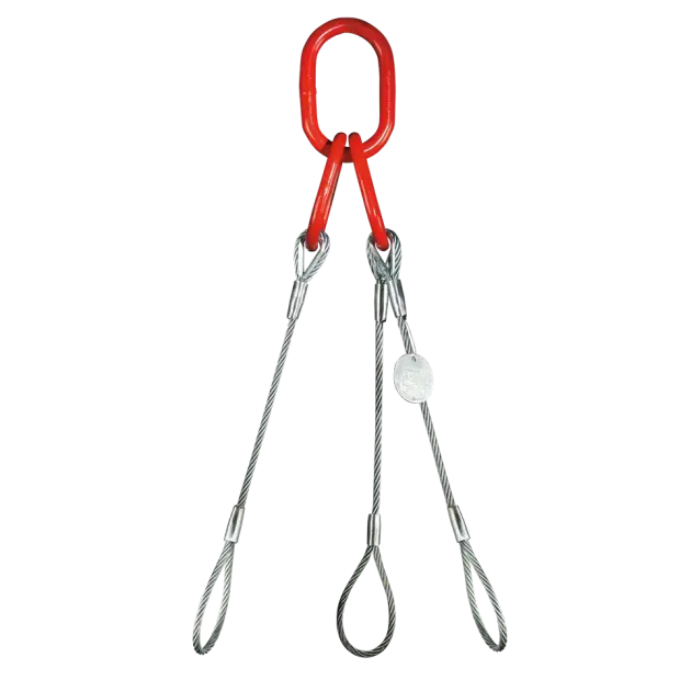 3-Strang Drahtseilgehänge Aufhängeglied/Schlaufen