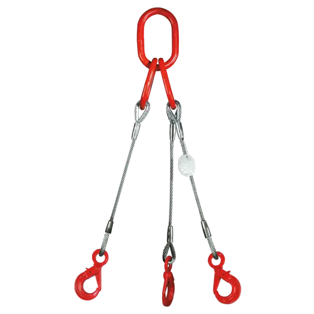 3-Strang Drahtseilgehänge Aufhängeglied/Sicherheitshaken