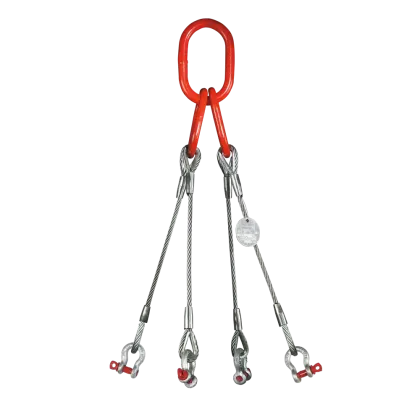 4-Strang Drahtseilgehänge Aufhängeglied/Schäkel