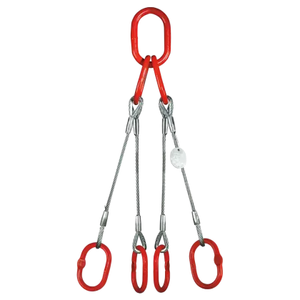 4-Strang Drahtseilgehänge Aufhängeglied/Ovalösen
