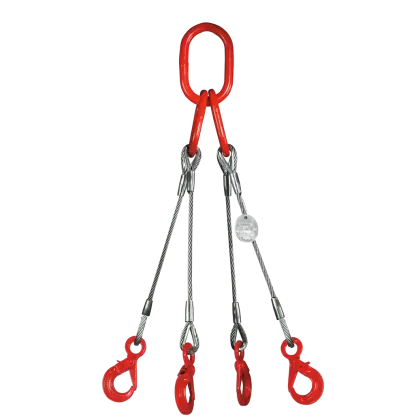 4-Strang Drahtseilgehänge Aufhängeglied/Sicherheitshaken