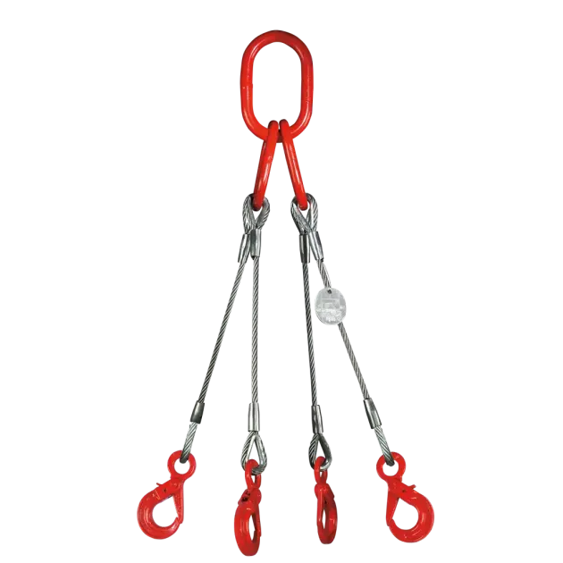 4-Strang Drahtseilgehänge Aufhängeglied/Sicherheitshaken
