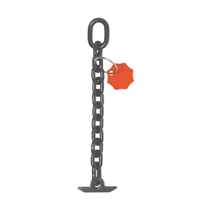 Knebelkette für Spundwandbohlen