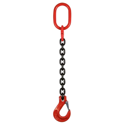 1-Strang Anschlagkette Blackprize GK8 mit Lasthaken