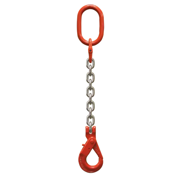 1-Strang Anschlagkette GK8 mit Sicherheitslasthaken