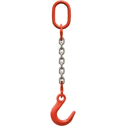1-Strang Anschlagkette GK8 mit Weitmaulhaken