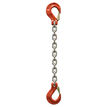 1-Strang Anschlagkette GK8 beidseits mit Lasthaken