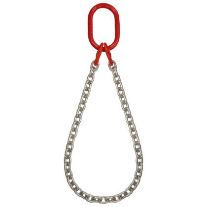 1-Strang Kranzkette GK8 mit Ovalöse