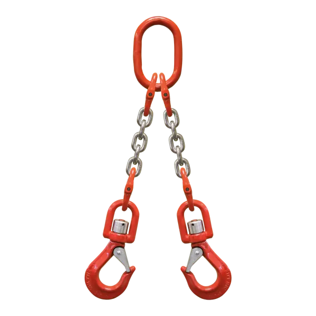 2-Strang Anschlagkette GK8 mit Wirbelhaken