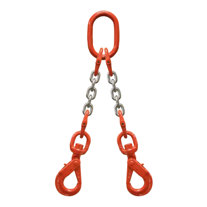 2-Strang Anschlagkette GK8 mit Wirbelhaken