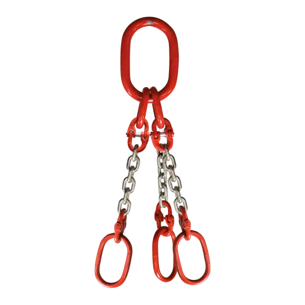 3-Strang Anschlagkette GK8 mit Ovalösen