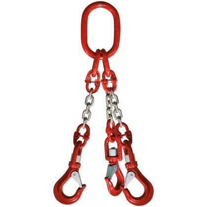 3-Strang Anschlagkette GK8 mit Wirbelhaken