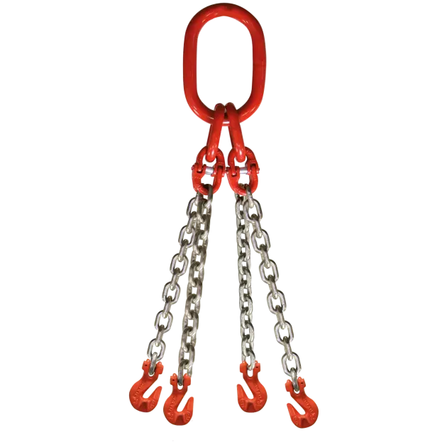 4-Strang Anschlagkette GK8 mit Verkürzungsklauen