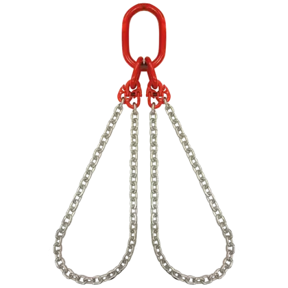 2-Strang Kranzkette GK8 mit Aufhängeglied