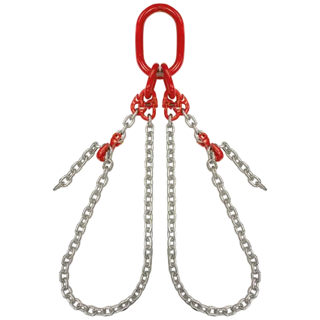 2-Strang Kranzkette GK8 mit Verkürzungshaken