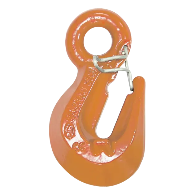 Verkürzungshaken GK8 mit Sicherung und Öse