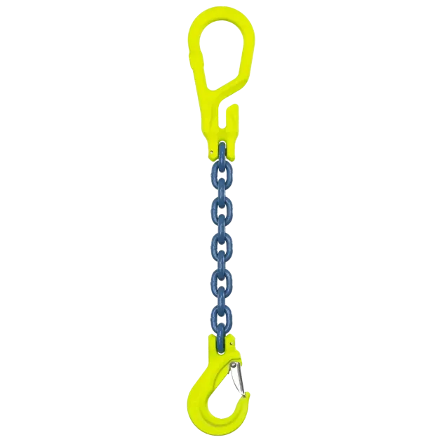 1-Strang Anschlagkette GK10 - HE100 mit Lasthaken
