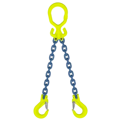 2-Strang Anschlagkette GK10 - HE100 mit Lasthaken