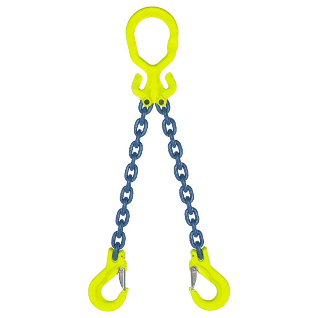 2-Strang Anschlagkette GK10 - HE100 mit Lasthaken