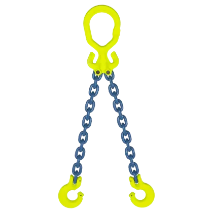 2-Strang Anschlagkette GK10 - HE100 mit Schlinghaken