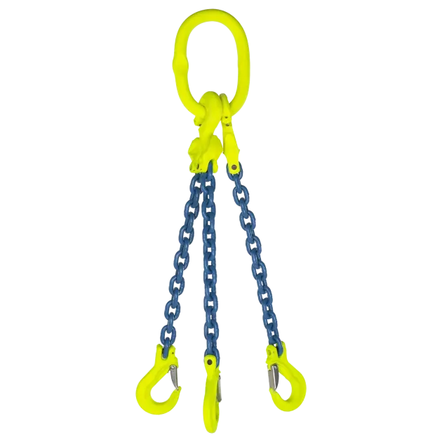 3-Strang Anschlagkette GK10 - HE100 mit Lasthaken