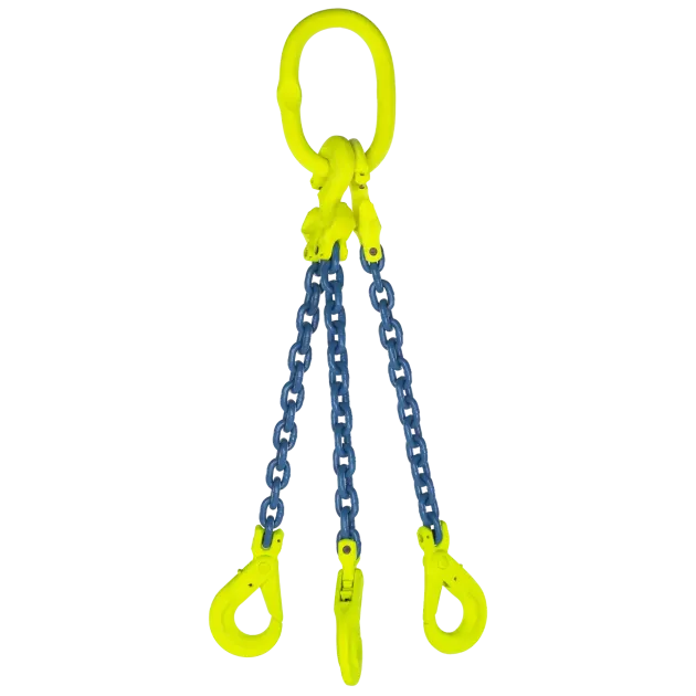 3-Strang Anschlagkette GK10 - HE100 mit Sicherheitslasthaken
