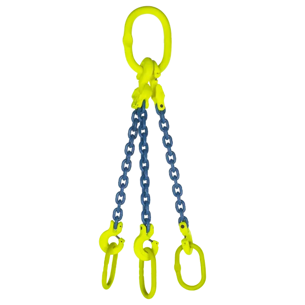 3-Strang Anschlagkette GK10 - HE100 mit Ovalöse