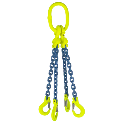 4-Strang Anschlagkette GK10 - HE100 mit Lasthaken