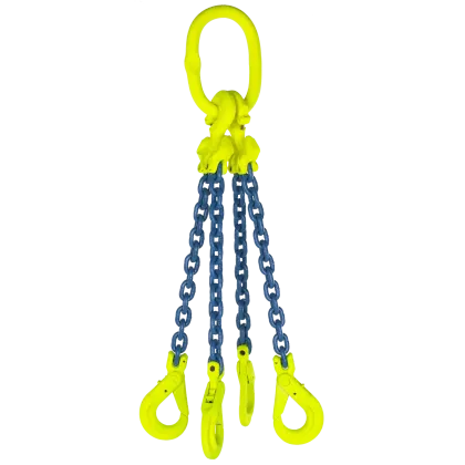 4-Strang Anschlagkette GK10 - HE100 mit Sicherheitslasthaken
