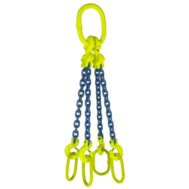 4-Strang Anschlagkette GK10 - HE100 mit Ovalöse