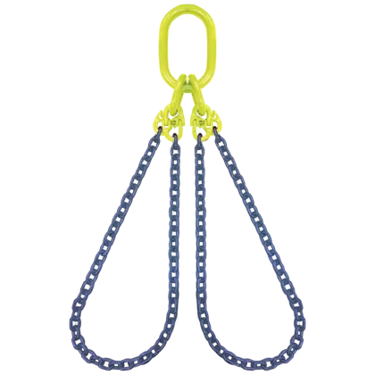 2-Strang Kranzkette GK10 - HE100 mit Verbindungsglied